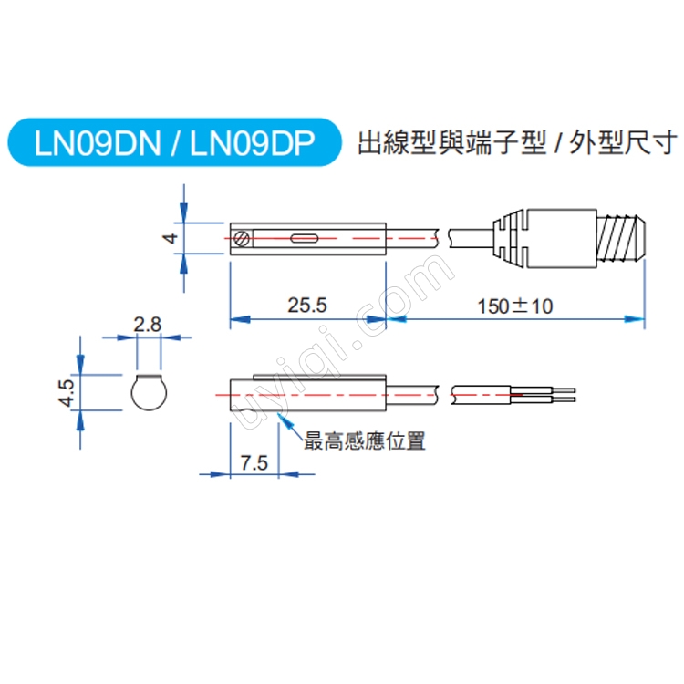 臺(tái)灣TOPAIR感應(yīng)開(kāi)關(guān)LN09DP