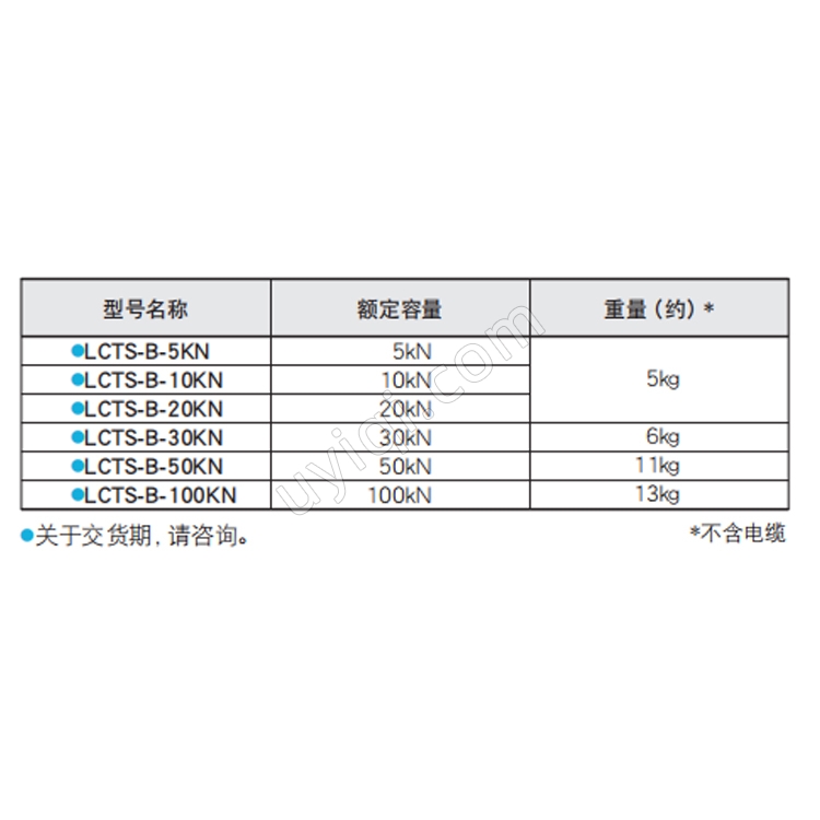 LCTS-B不銹鋼載荷傳感器日本KYOWA