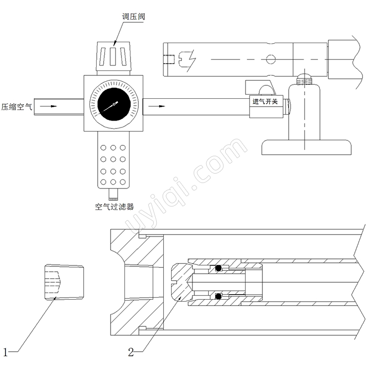 SUNAIR超聲波換能器冷卻器冷風槍SR-L15